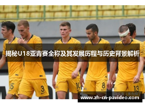 揭秘U18亚青赛全称及其发展历程与历史背景解析